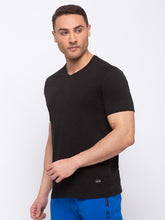 Solid Slim Fit V-Neck T-shirt